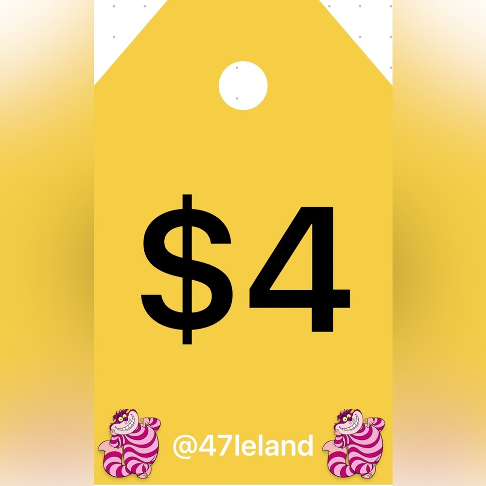 $4 Live Show Unlisted Item